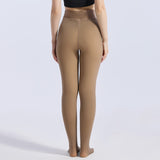 VRCÔMFY Fleece-Lined Leggings for Women - Winter Warm Thick Tights & Opaque Pantyhose