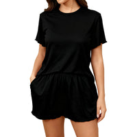 VRCÔMFY Women’s New Zealand Merino Wool Pajama Set