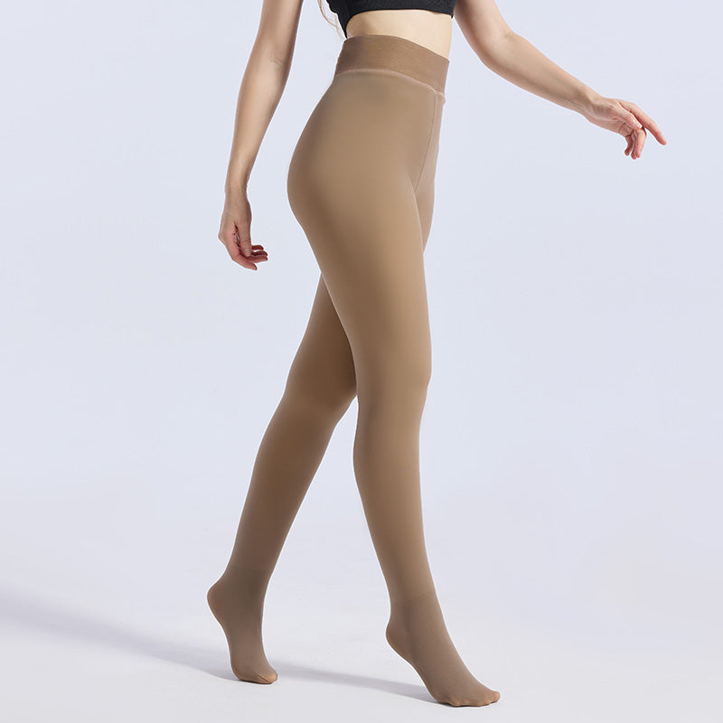 VRCÔMFY Fleece-Lined Leggings for Women - Winter Warm Thick Tights & Opaque Pantyhose