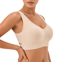 VRCÔMFY Ultra-Comfort Seamless Wireless Bra for Everyday Wear