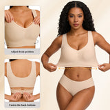 VRCÔMFY Ultra-Comfort Seamless Wireless Bra for Everyday Wear（OTB）