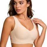 VRCÔMFY Ultra-Comfort Seamless Wireless Bra for Everyday Wear