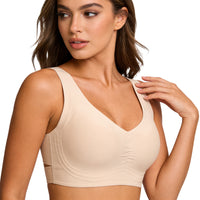 VRCÔMFY Ultra-Comfort Seamless Wireless Bra for Everyday Wear