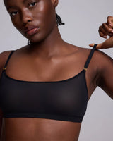VRCÔMFY Sheer Mesh Wireless Bra | Lightweight Unlined Bralette