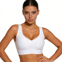 VRCÔMFY Ultra-Comfort Seamless Wireless Bra for Everyday Wear