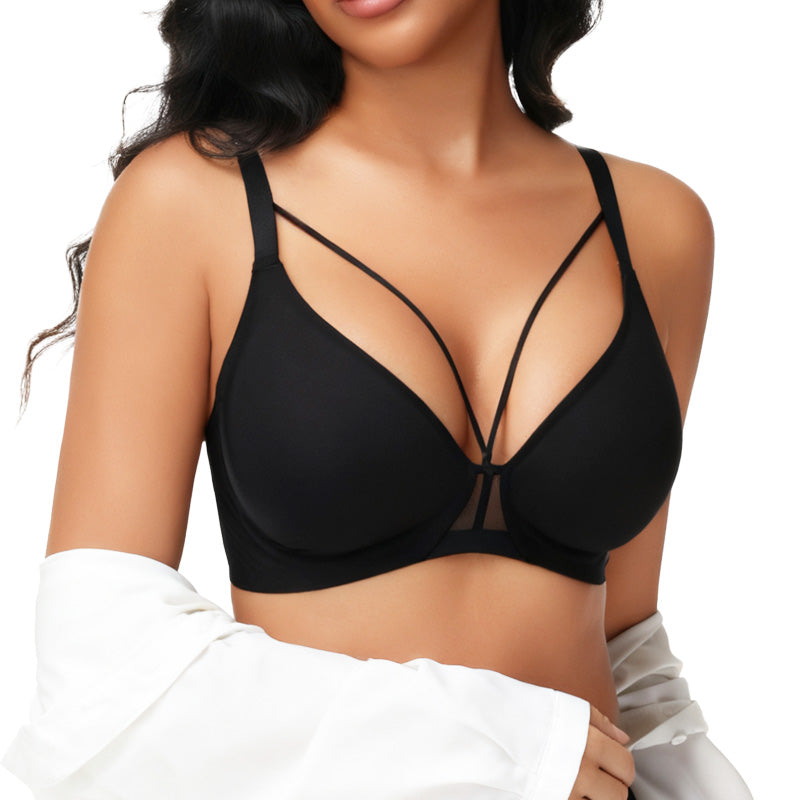 VRCOMFY All-Day Wireless Push-Up Bra For Total Comfort And Support (SEB)