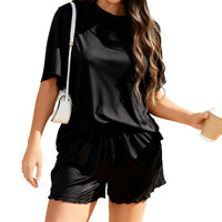 VRCÔMFY Women’s New Zealand Merino Wool Pajama Set