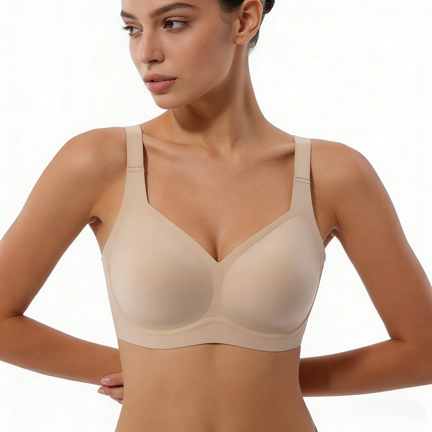 VRCOMFY Everyday Bra with Jelly-Soft Push-Up & Wireless Comfort (MKB)