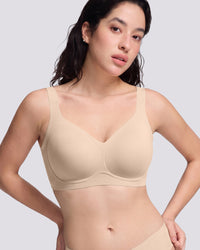 VRCOMFY Everyday Bra with Jelly-Soft Push-Up & Wireless Comfort (MKB)