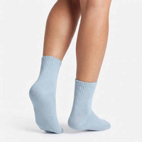 VRCÔMFY Fleece-Lined Warm Knit Mid-Calf Socks – 5-Pack
