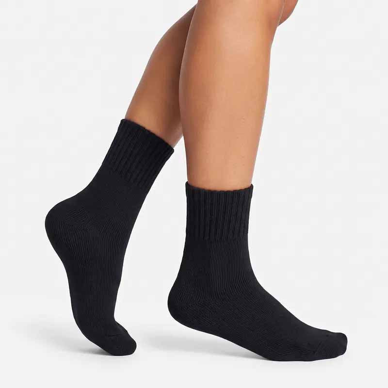 VRCÔMFY Fleece-Lined Warm Knit Mid-Calf Socks – 5-Pack