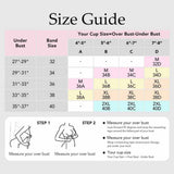 VRCÔMFY Push Up Soft Wireless Everyday Bra