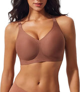 VRCÔMFY breathe Bloom Wireless Bra - Comfort & Lift for Women（TB）