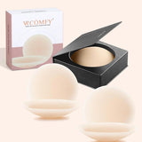 VRCOMFY Nipple Covers - Silicone Material, Invisible Fit for Daily Wear, 2 Pairs with Product Box