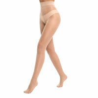 VRCÔMFY Women's Sheer High-Waisted Control Top Tights