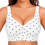 VRCÔMFY Women Wirefree Bras Full Coverage No Underwire Everyday Bras（OZB)