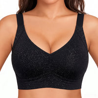 VRCÔMFY Women Wirefree Bras Full Coverage No Underwire Everyday Bras（OZB)