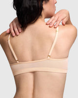 VRCÔMFY Sheer Mesh Wireless Bra | Lightweight Unlined Bralette
