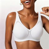 VRCÔMFY AirEase™ Deep V Wireless Bralette – Ultra-Breathable Everyday Comfort