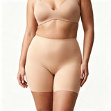 Beige shapewear on a white background