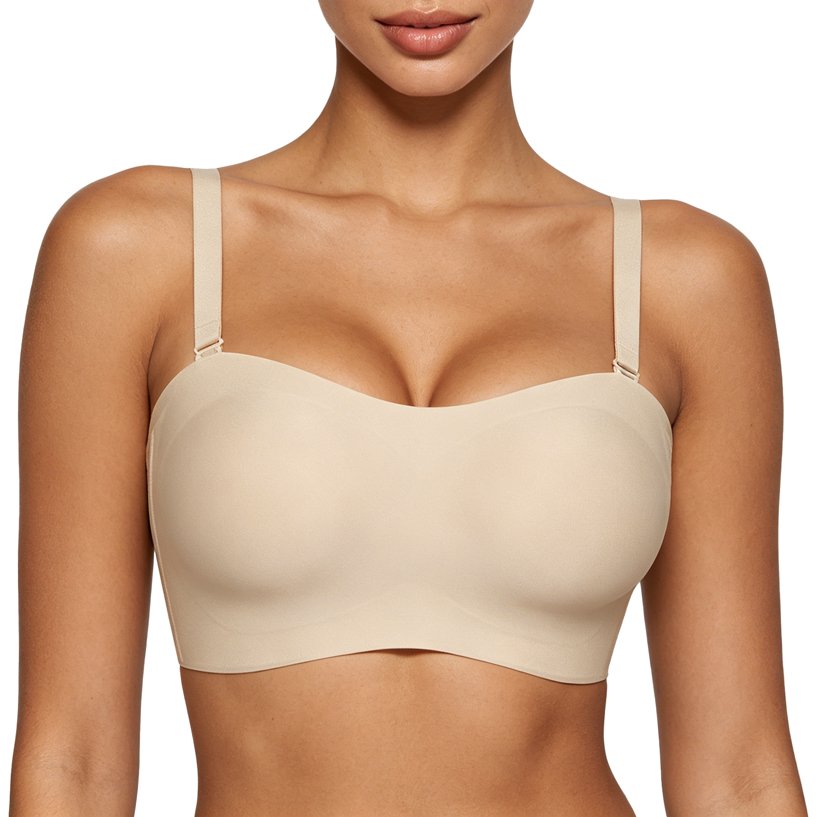 VRCÔMFY Wireless Strapless Tube Top Bra – Invisible Comfort (STB）