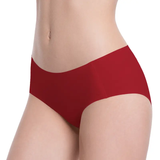 Red underwear on a white background