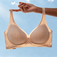 VRCÔMFY AirEase™ Deep V Wireless Bralette – Ultra-Breathable Everyday Comfort