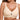VRCOMFY Women's Beige Wireless Bra with Scalloped Edge & Keyhole Front Design
