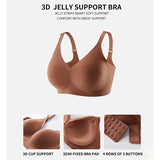 VRCÔMFY Twilight Bloom Wireless Bra - Comfort & Lift for Women (TB)