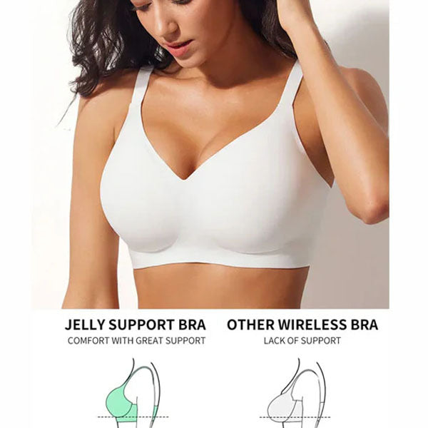 VRCÔMFY Twilight Bloom Wireless Bra - Comfort & Lift for Women (TB)