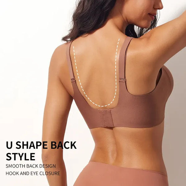 VRCÔMFY Twilight Bloom Wireless Bra - Comfort & Lift for Women (TB)