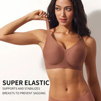 VRCÔMFY Twilight Bloom Wireless Bra - Comfort & Lift for Women (TB)