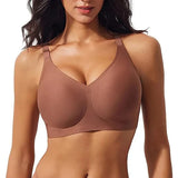 VRCÔMFY Twilight Bloom Wireless Bra - Comfort & Lift for Women (TB)
