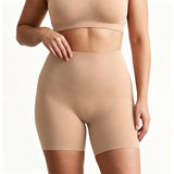 Beige shapewear on a white background