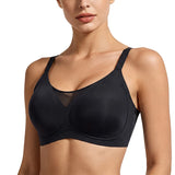 VRCÔMFY Jelly Wireless Bras for Women Seamless Mesh Bralette
